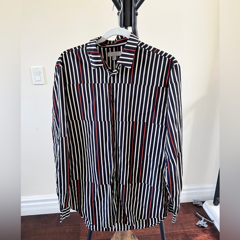 Cos business casual button up shirt
